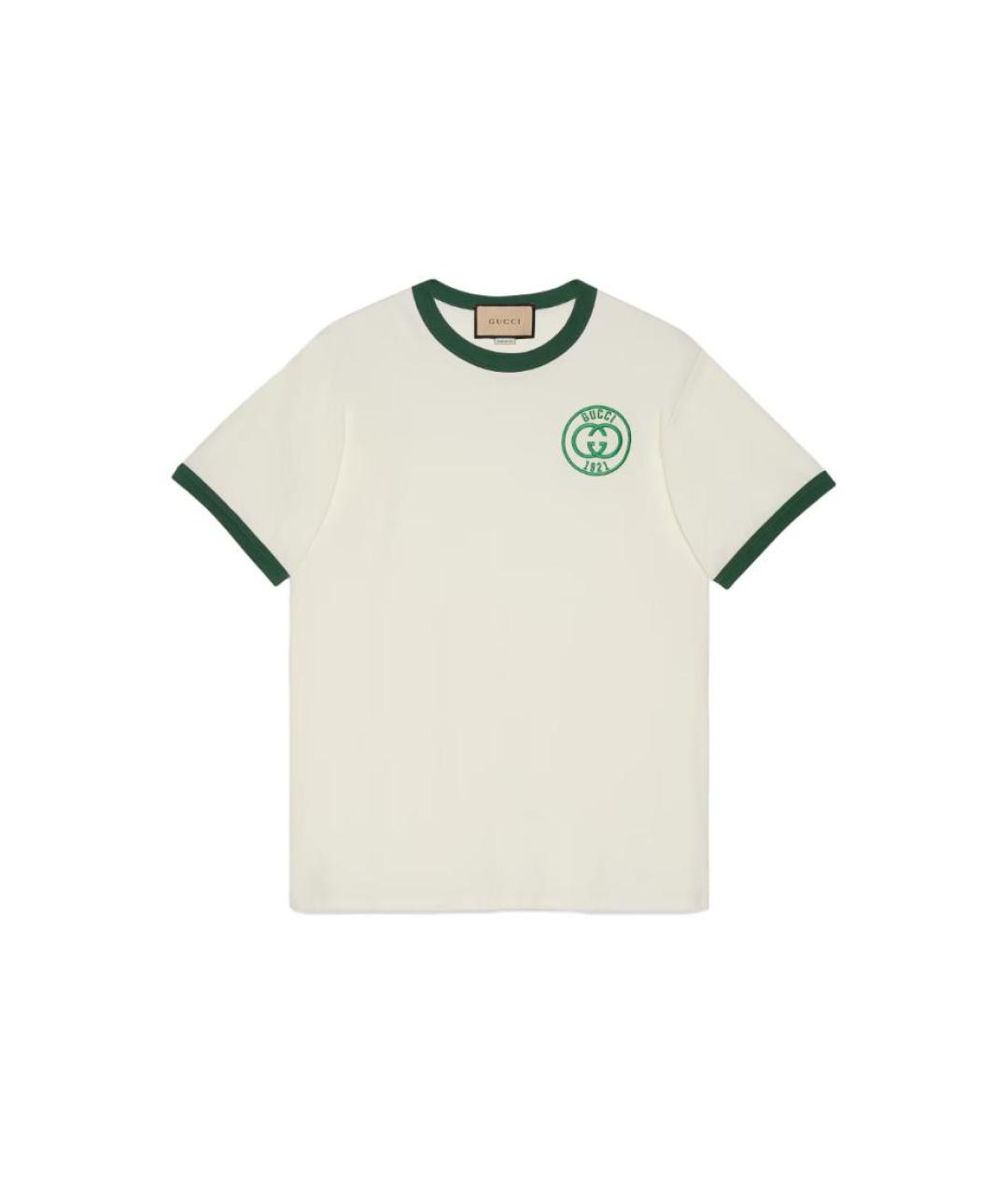 GUCCI Бежевая футболка, фото 6