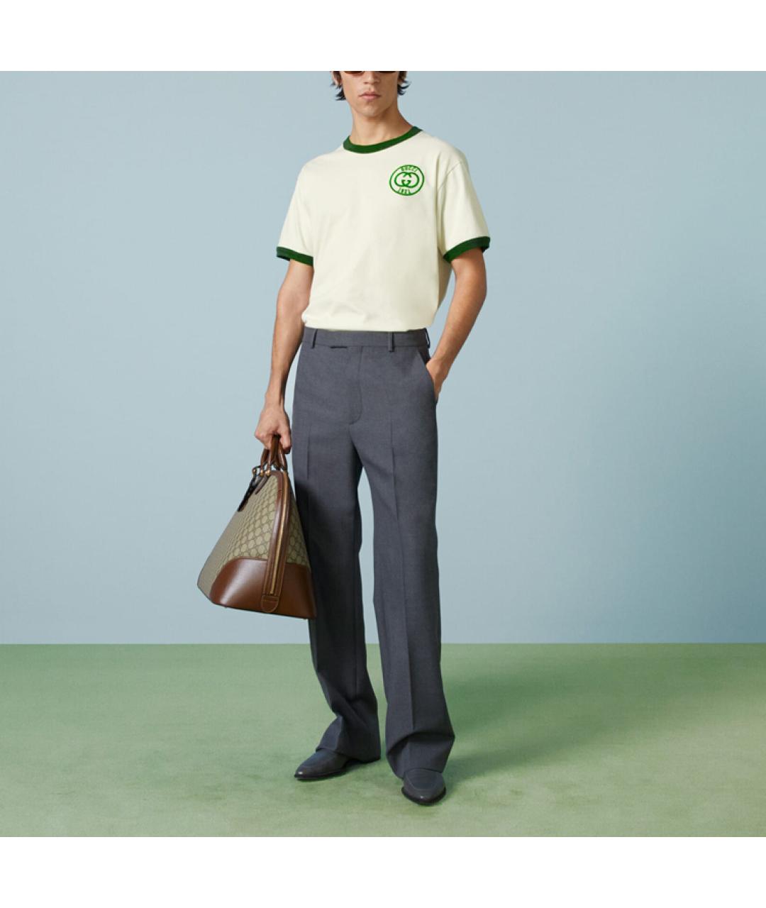 GUCCI Бежевая футболка, фото 2