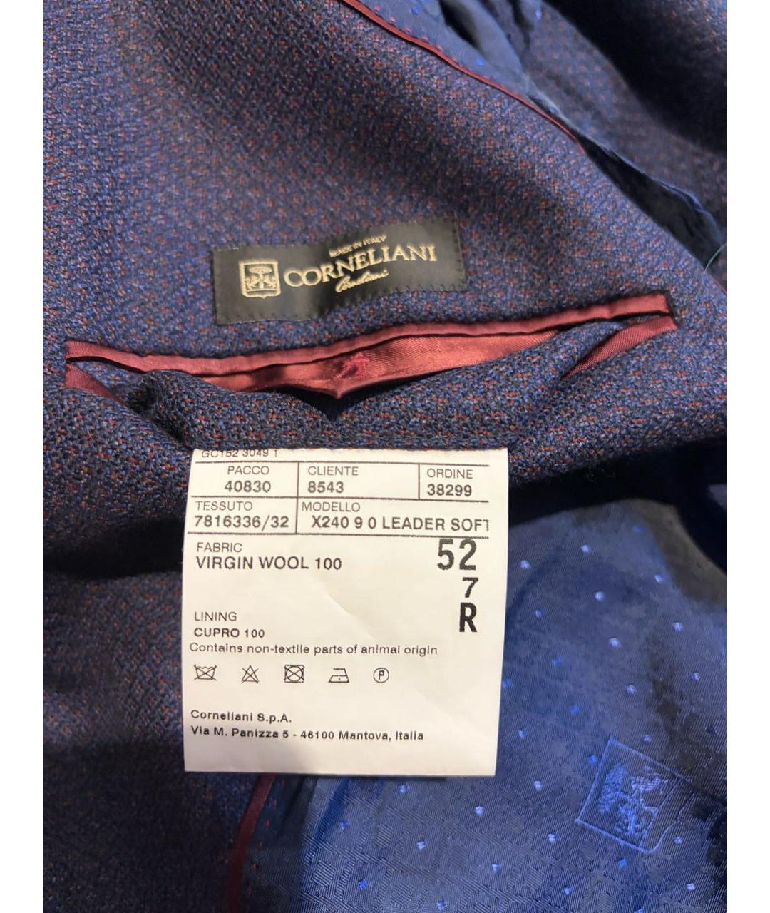 CORNELIANI Бордовый шерстяной пиджак, фото 4