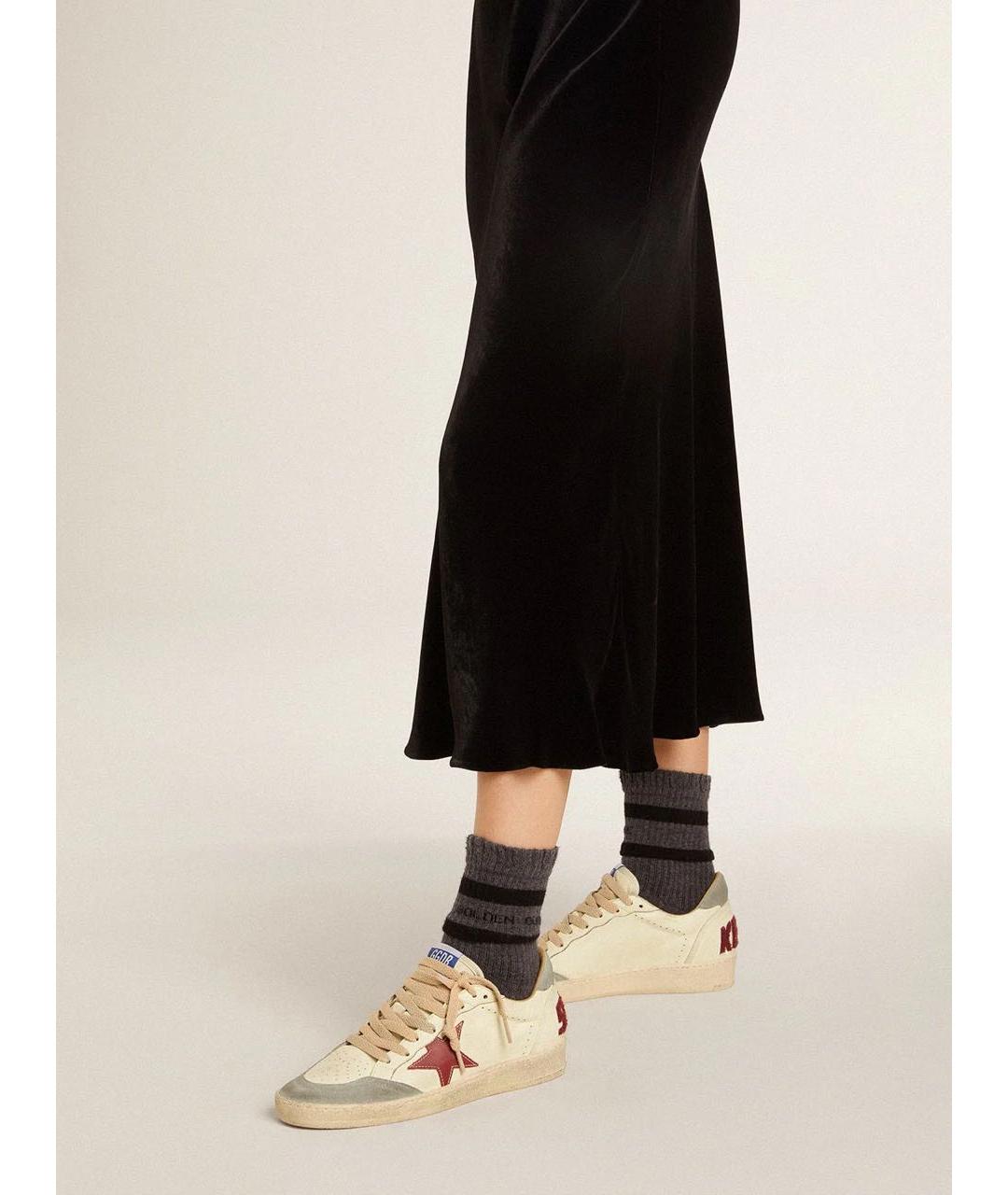 GOLDEN GOOSE Мульти кожаные кеды, фото 3