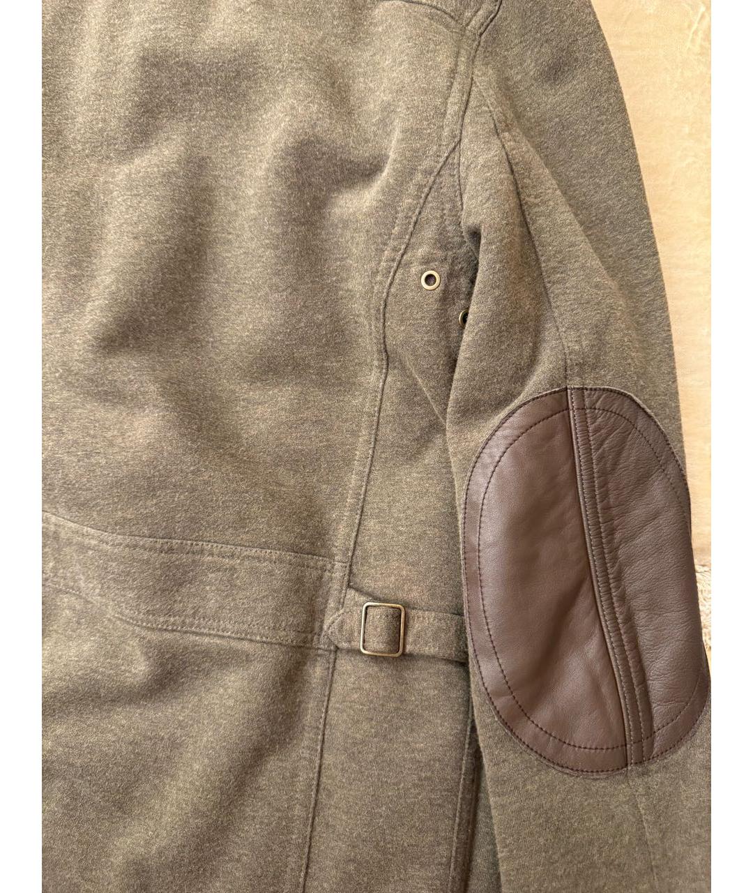 POLO RALPH LAUREN Хаки кашемировая куртка, фото 7