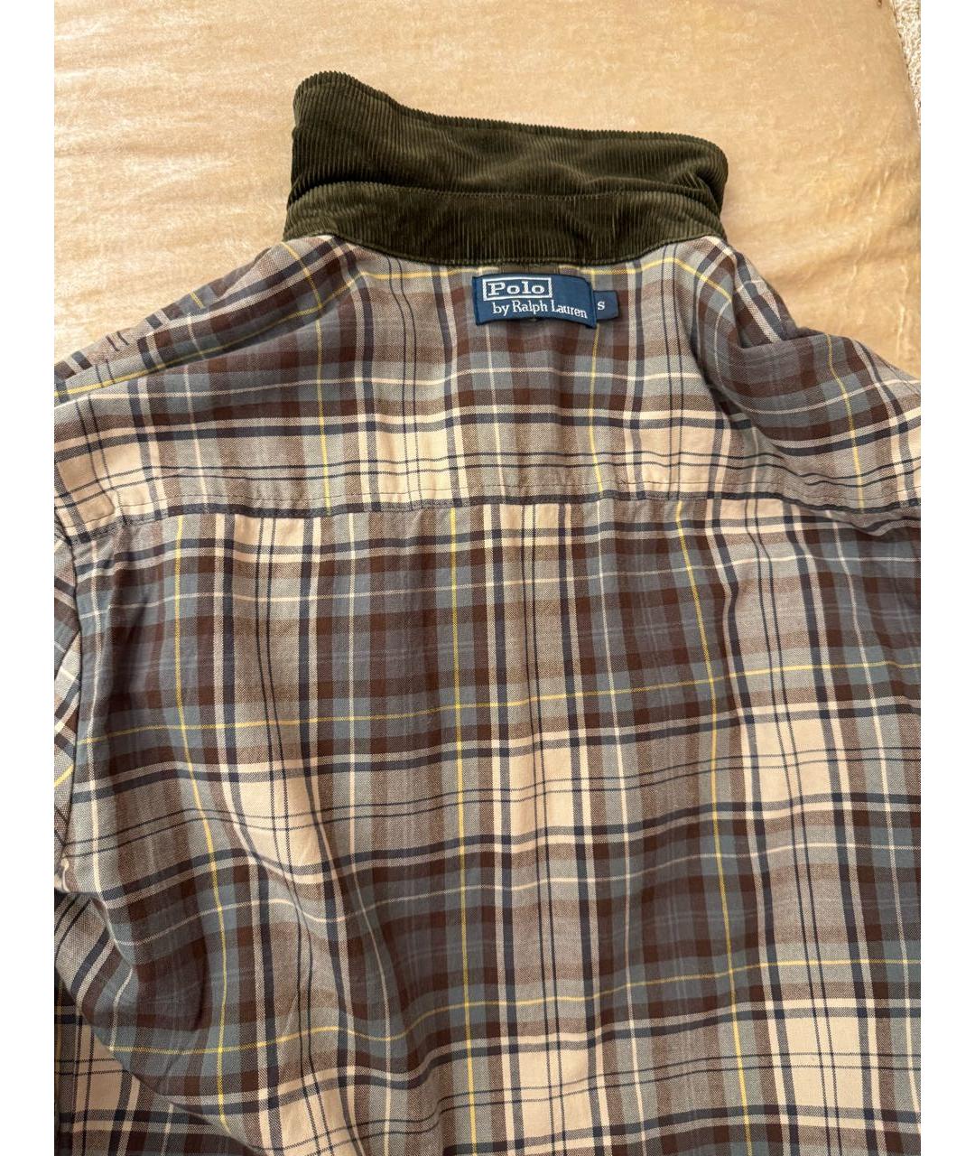 POLO RALPH LAUREN Хаки кашемировая куртка, фото 3