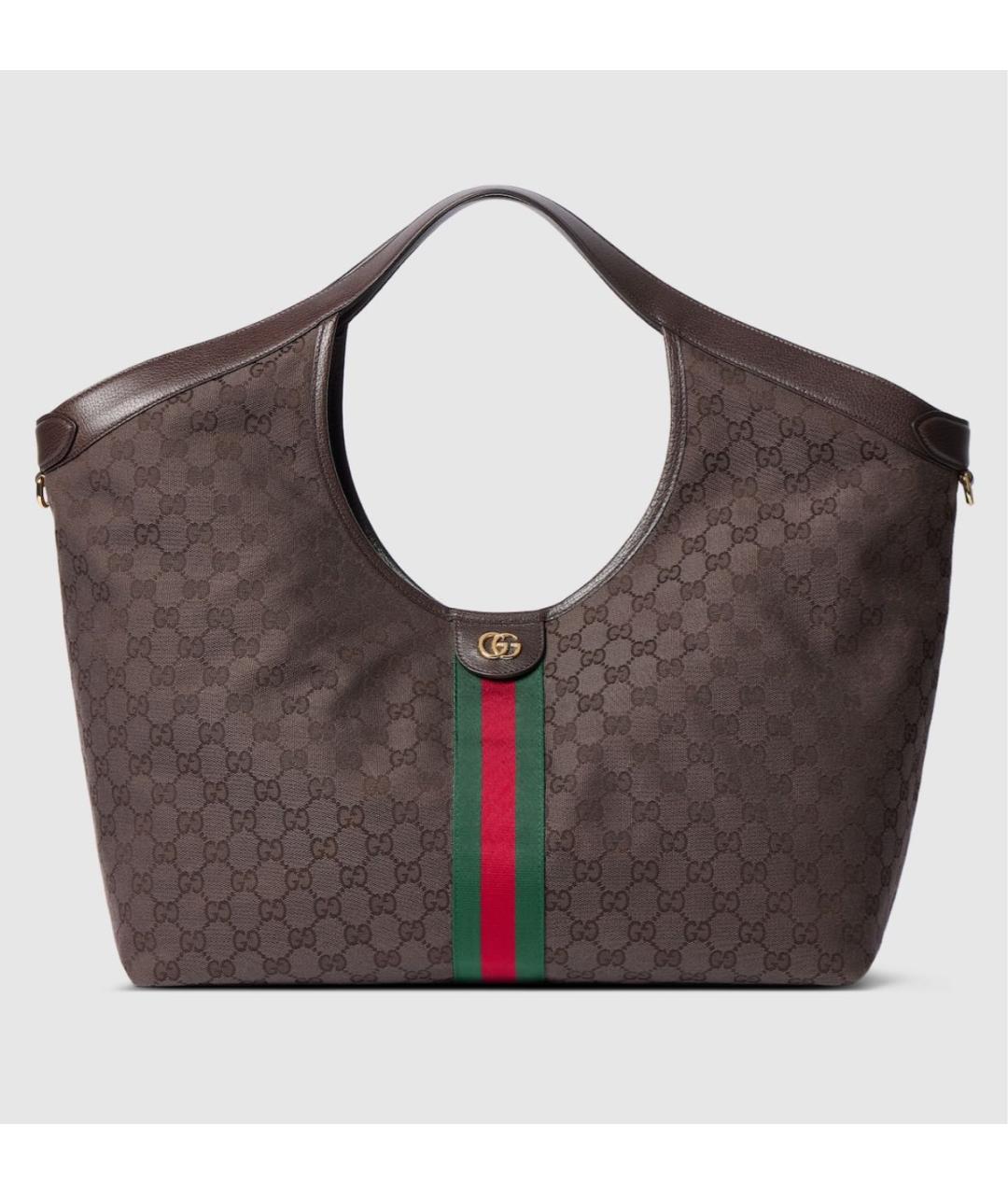 GUCCI Коричневая сумка тоут, фото 4