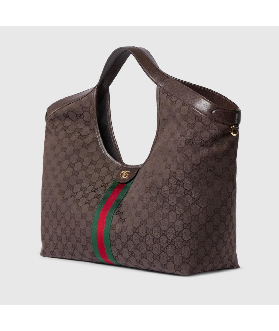 GUCCI Коричневая сумка тоут, фото 2