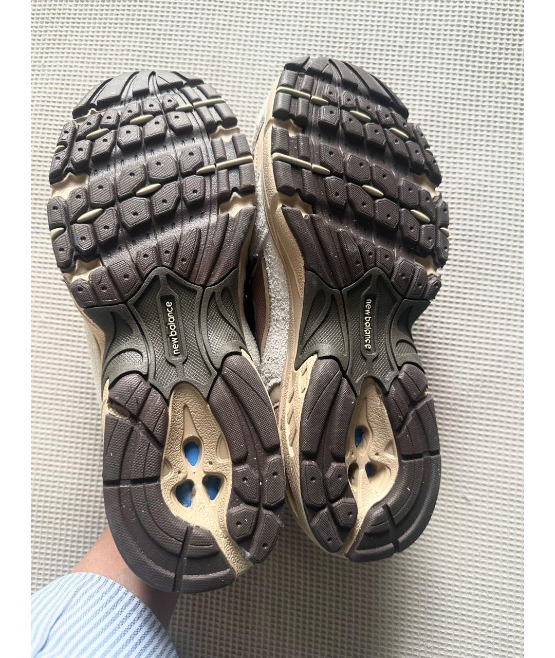 NEW BALANCE Бежевые текстильные кроссовки, фото 8