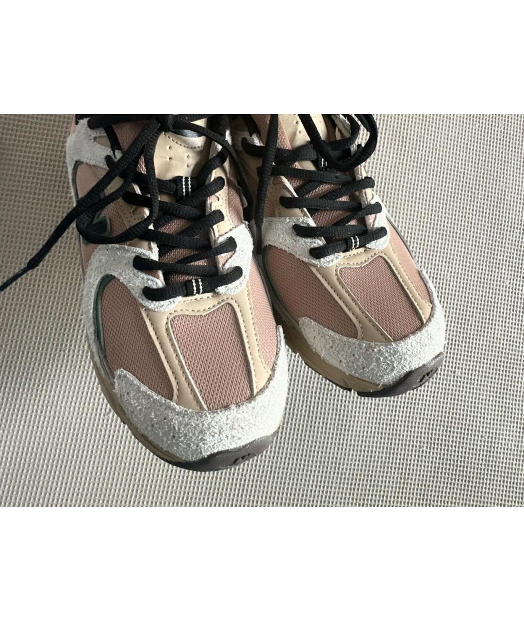 NEW BALANCE Бежевые текстильные кроссовки, фото 5