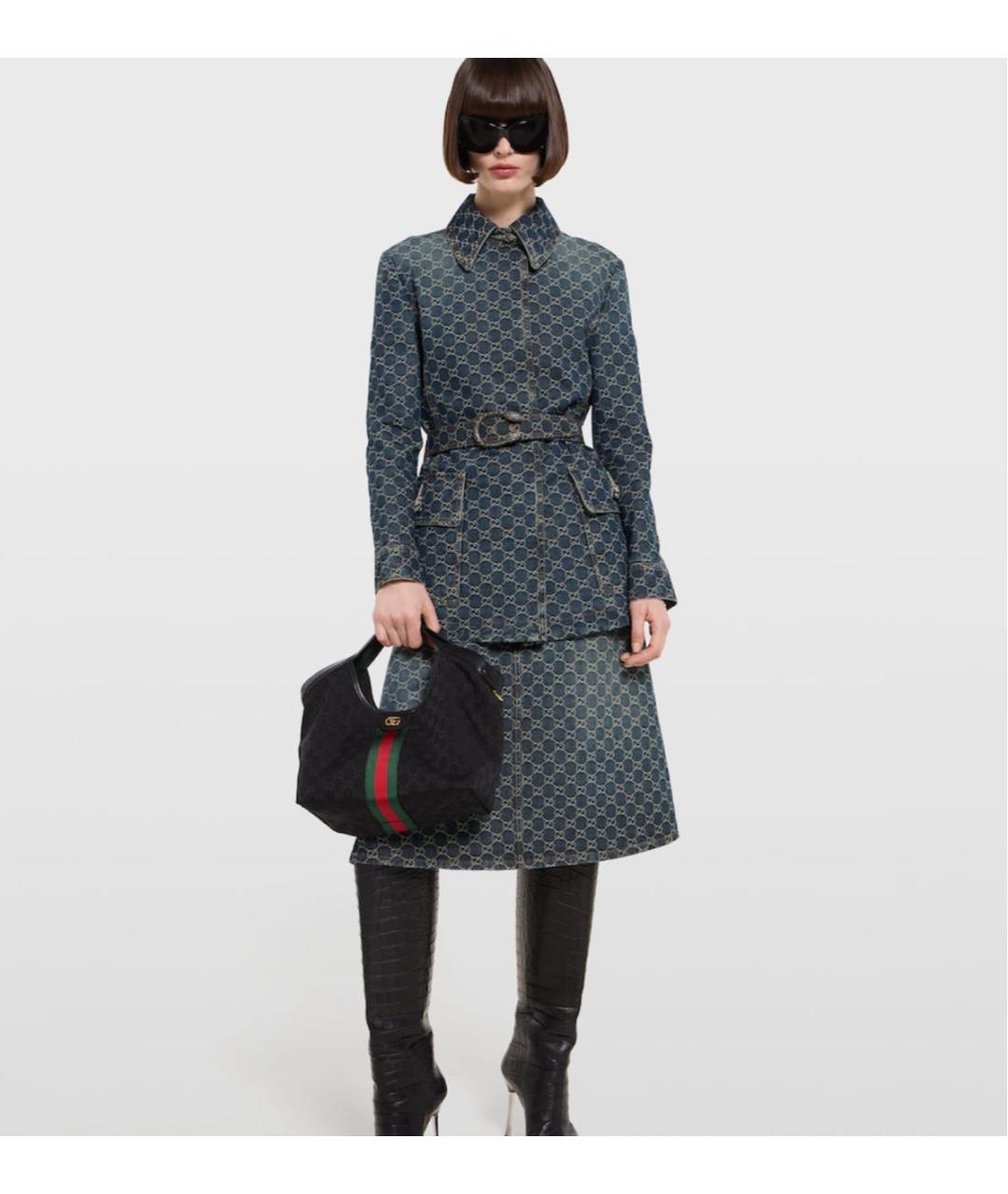 GUCCI Черная сумка с короткими ручками, фото 3