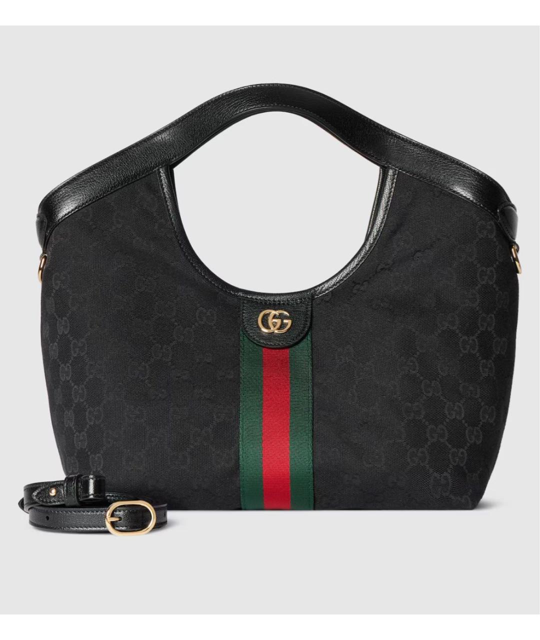 GUCCI Черная сумка с короткими ручками, фото 4