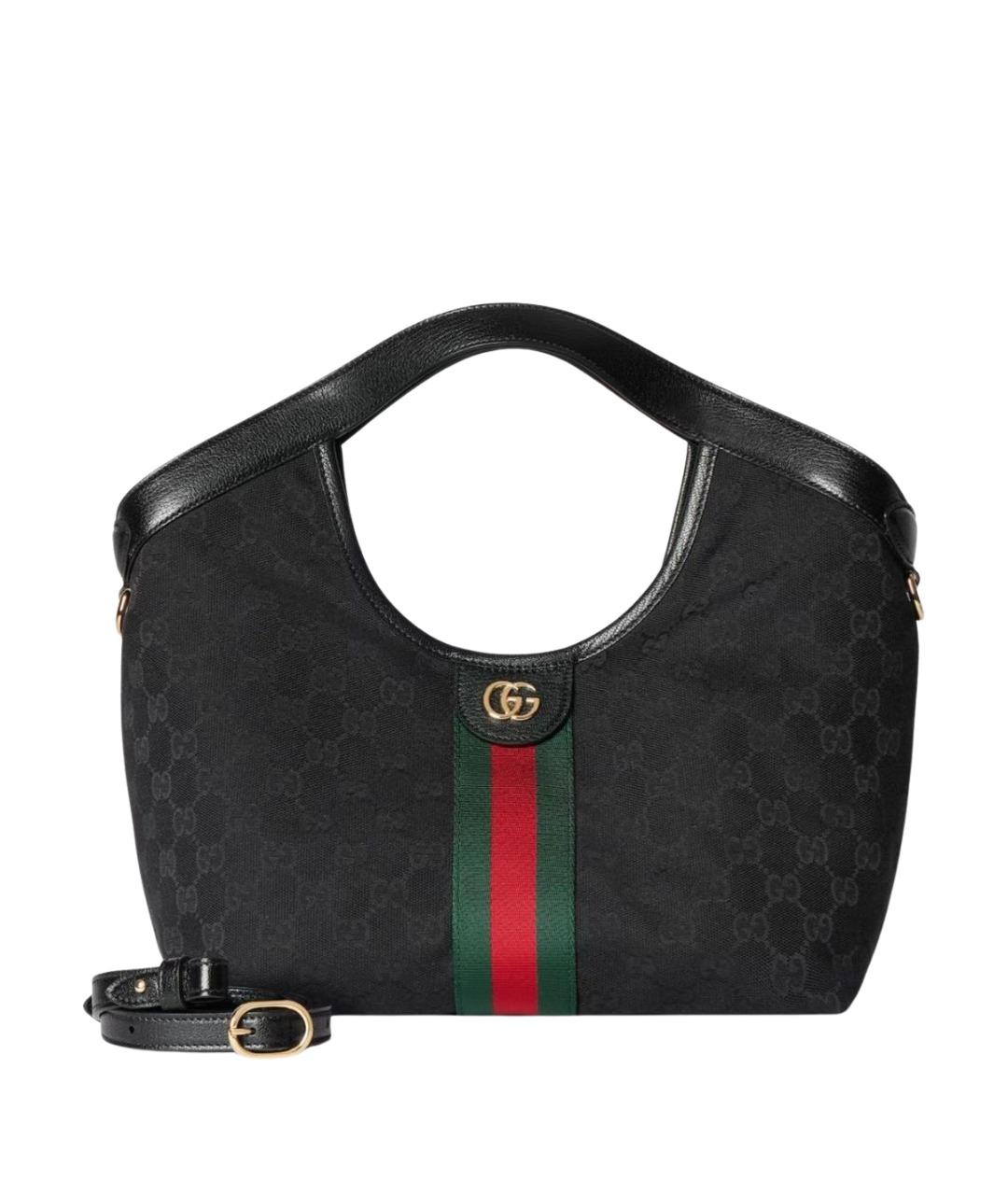 GUCCI Черная сумка с короткими ручками, фото 1