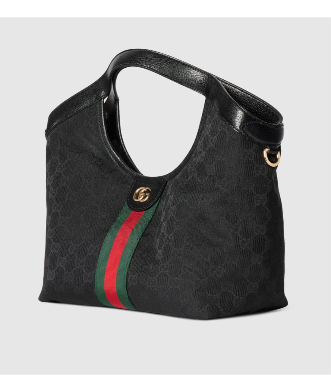 GUCCI Черная сумка с короткими ручками, фото 2