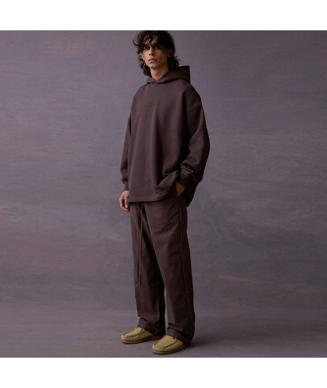 FEAR OF GOD ESSENTIALS Фиолетовые прямые брюки, фото 5