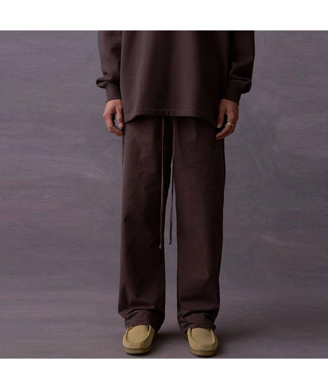 FEAR OF GOD ESSENTIALS Фиолетовые прямые брюки, фото 2