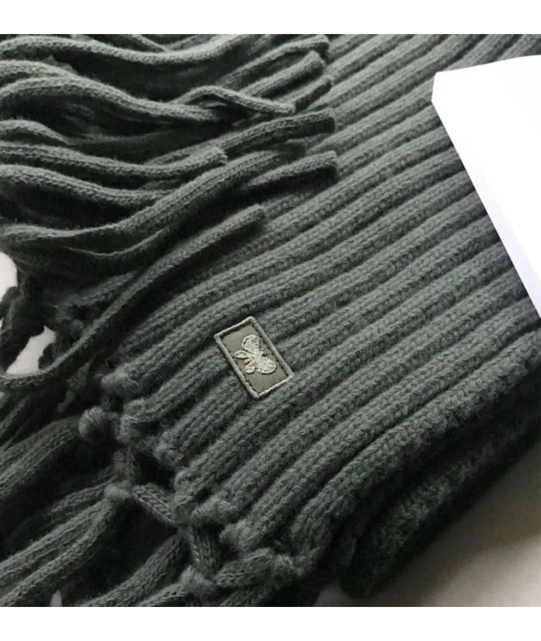 WEEKEND MAX MARA Зеленая шерстяная шапка, фото 7
