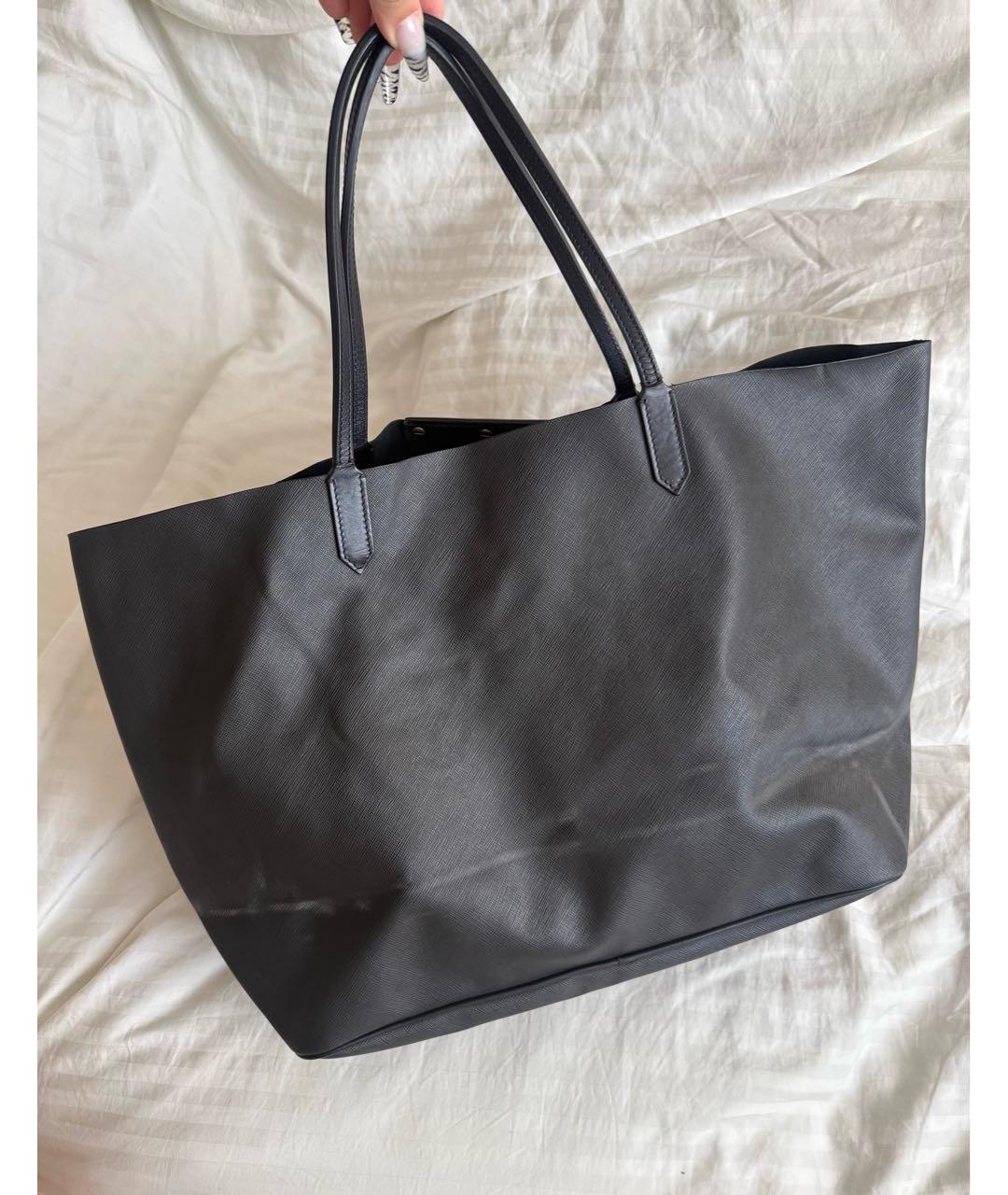 GIVENCHY Черная сумка тоут из канвы, фото 2