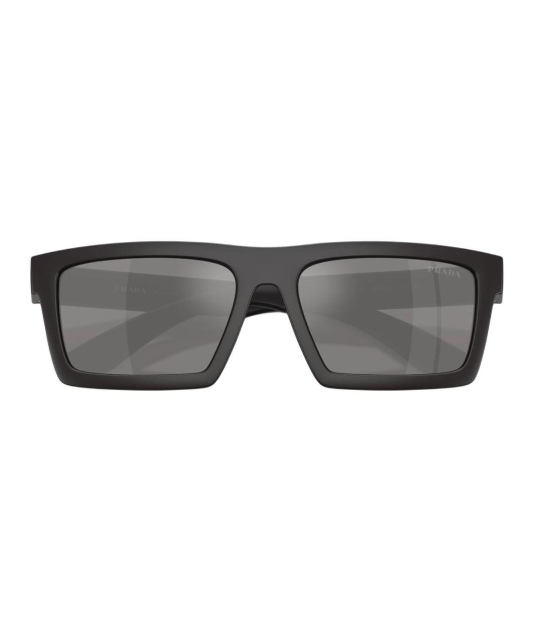 PRADA Серые пластиковые солнцезащитные очки, фото 4