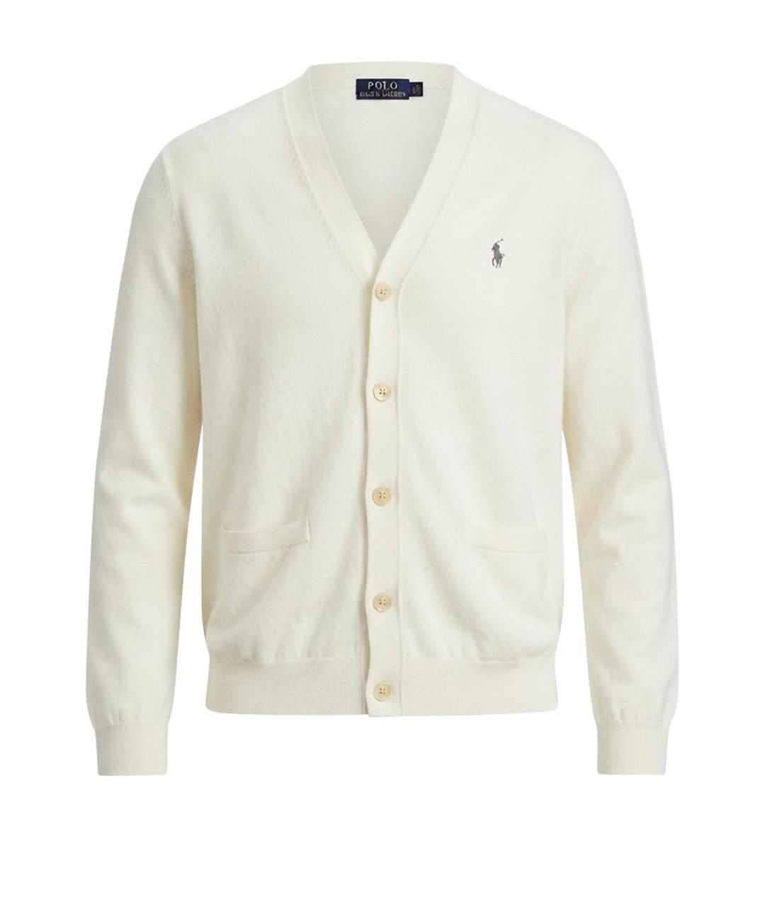 POLO RALPH LAUREN Белый кардиган, фото 1