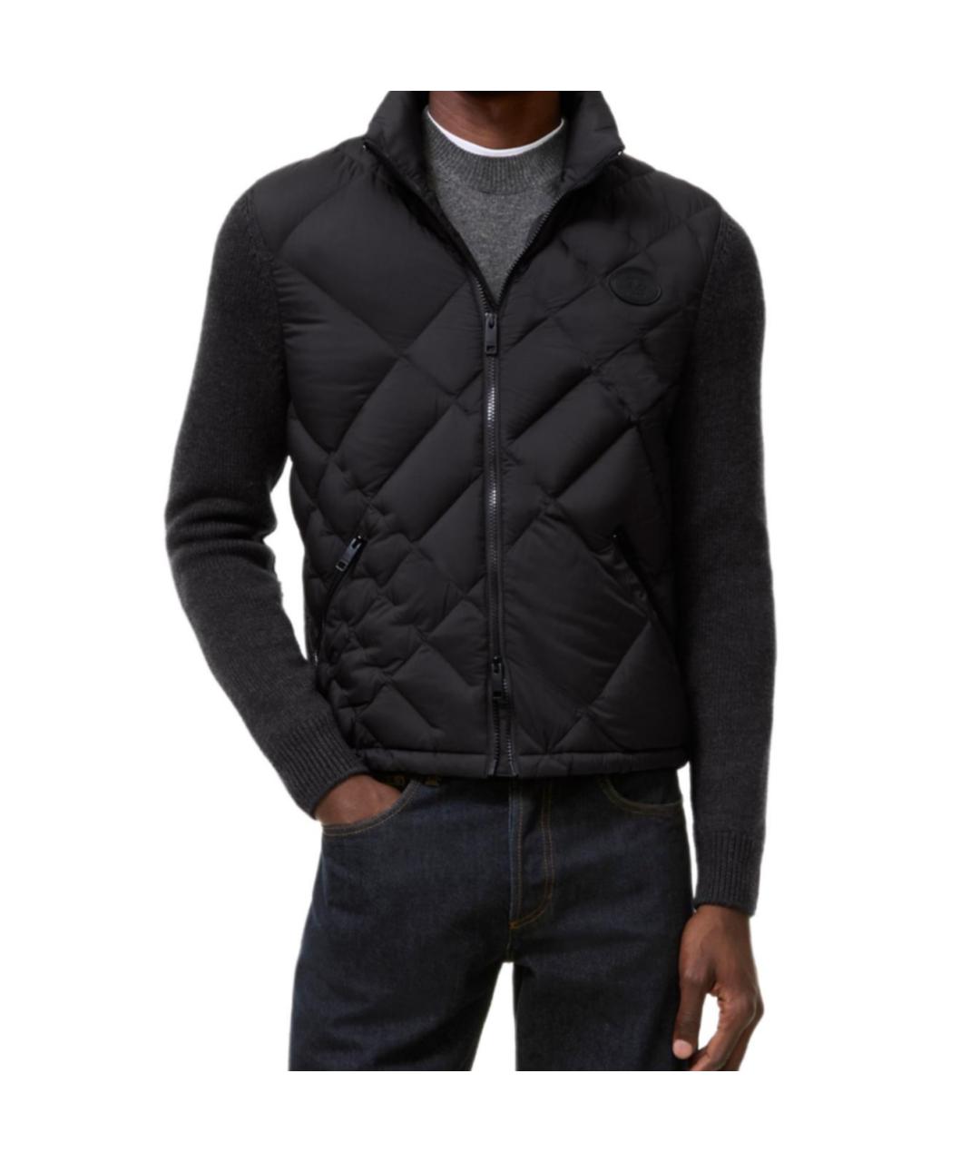 BURBERRY Черный пуховик, фото 2