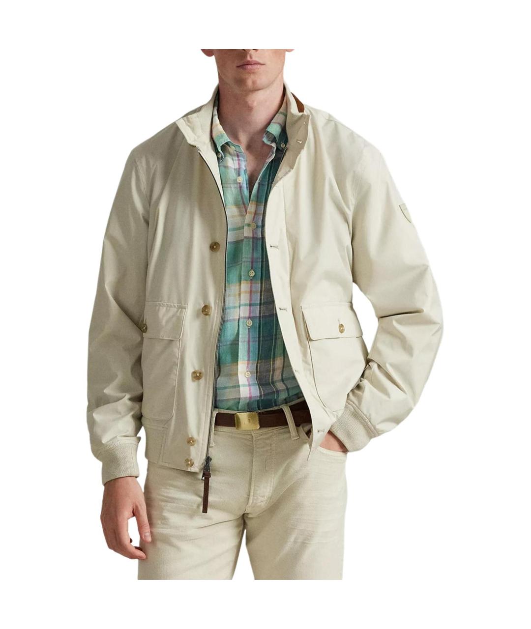 POLO RALPH LAUREN Бежевая куртка, фото 3