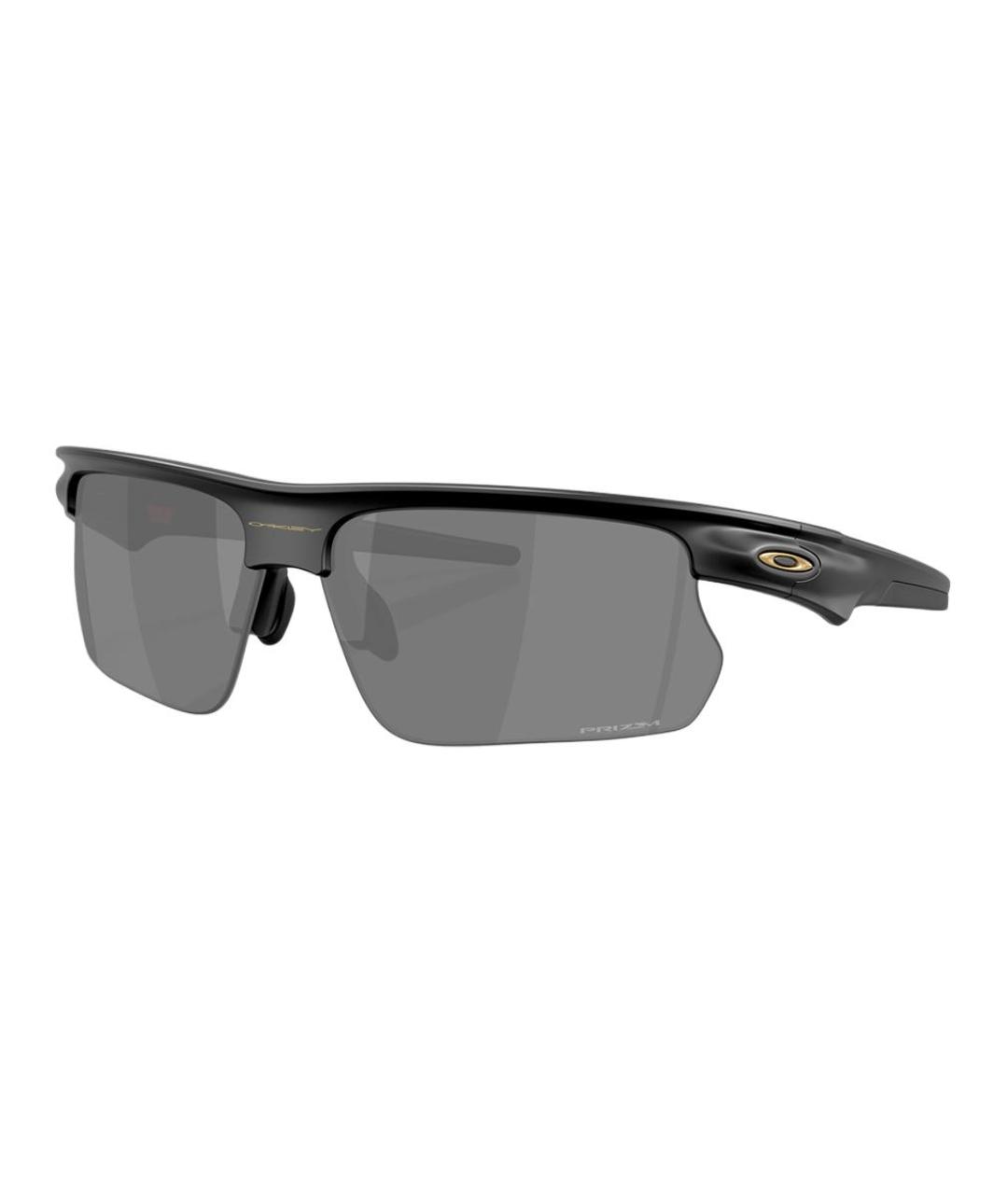 OAKLEY Черные пластиковые солнцезащитные очки, фото 1
