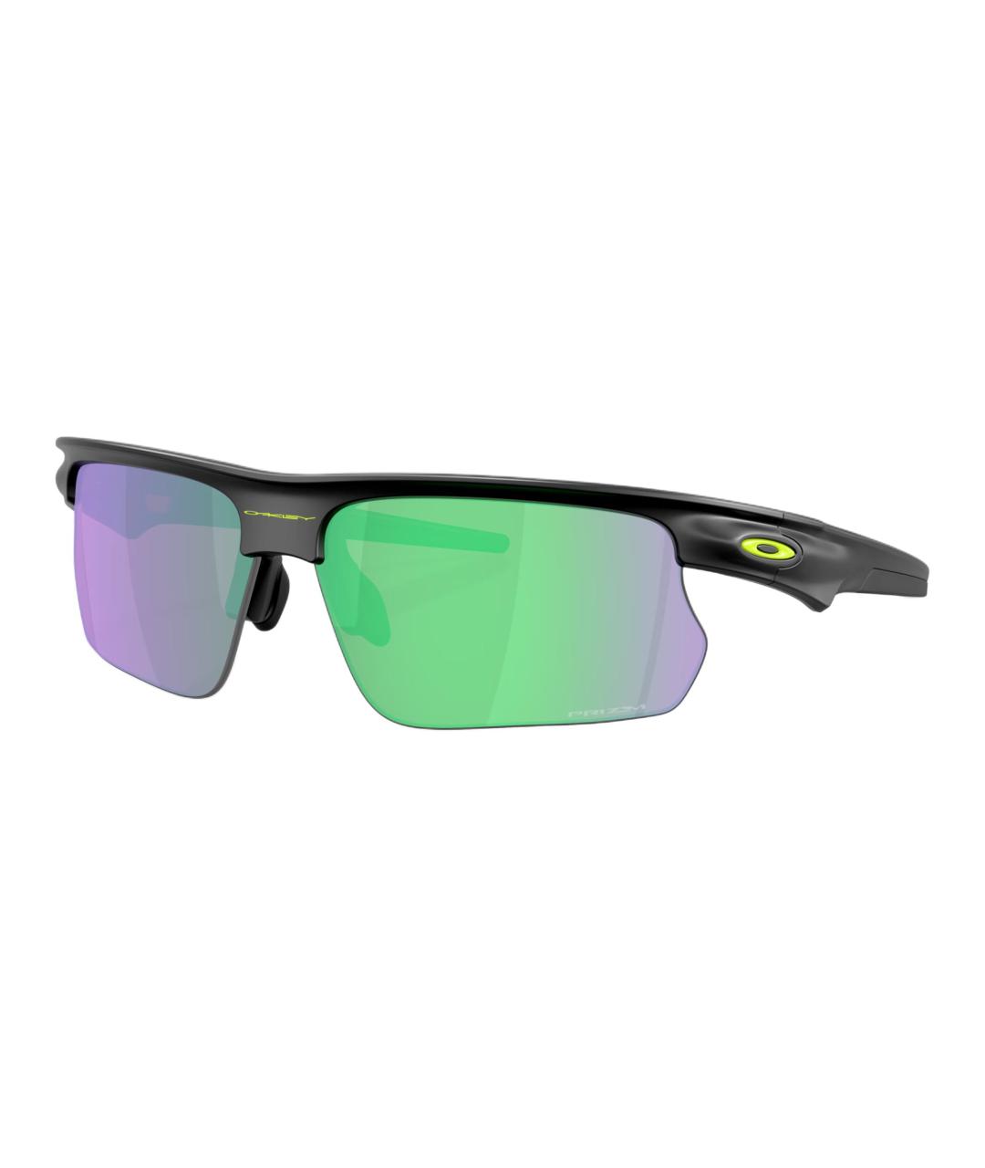 OAKLEY Черные пластиковые солнцезащитные очки, фото 1