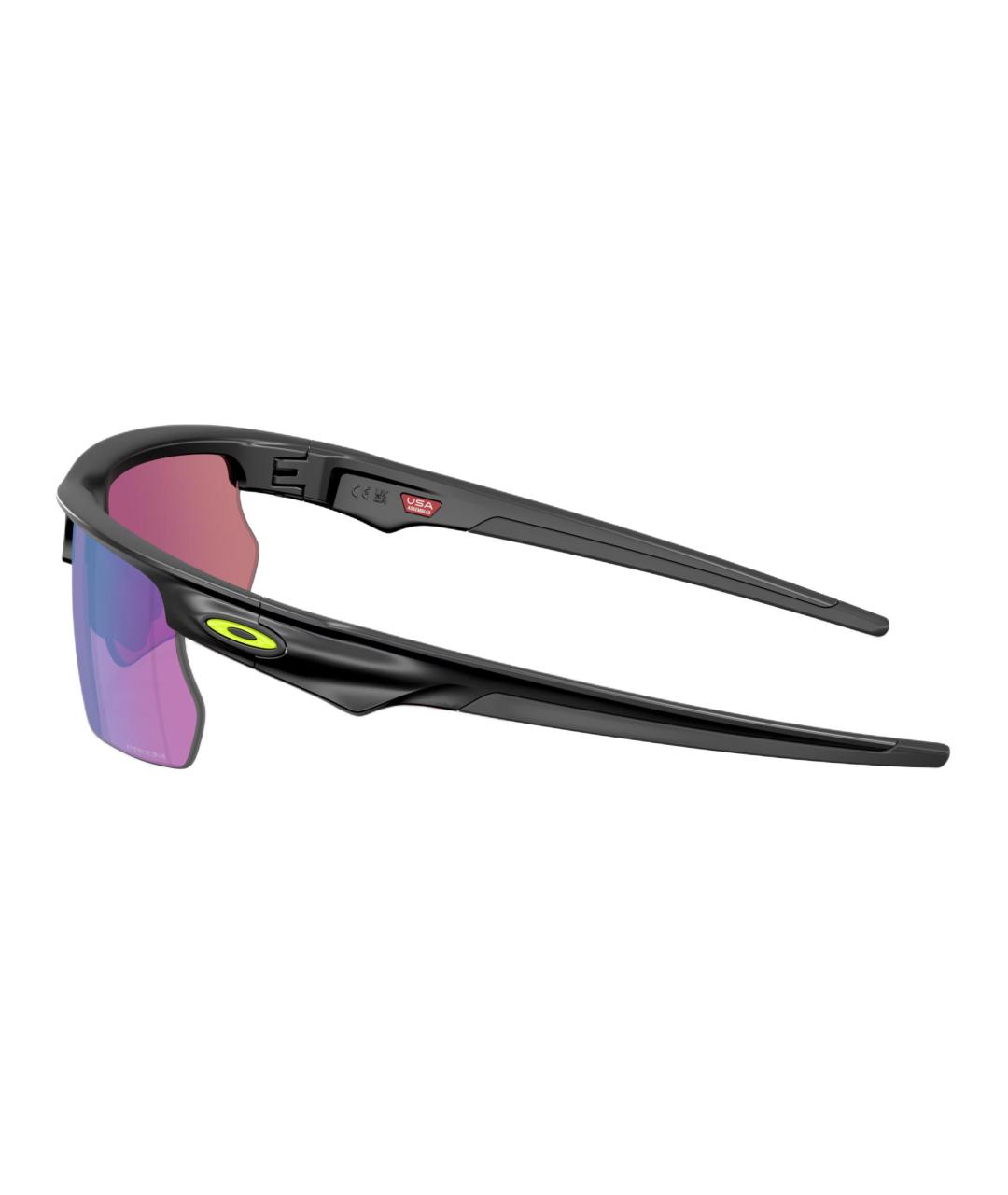 OAKLEY Черные пластиковые солнцезащитные очки, фото 3