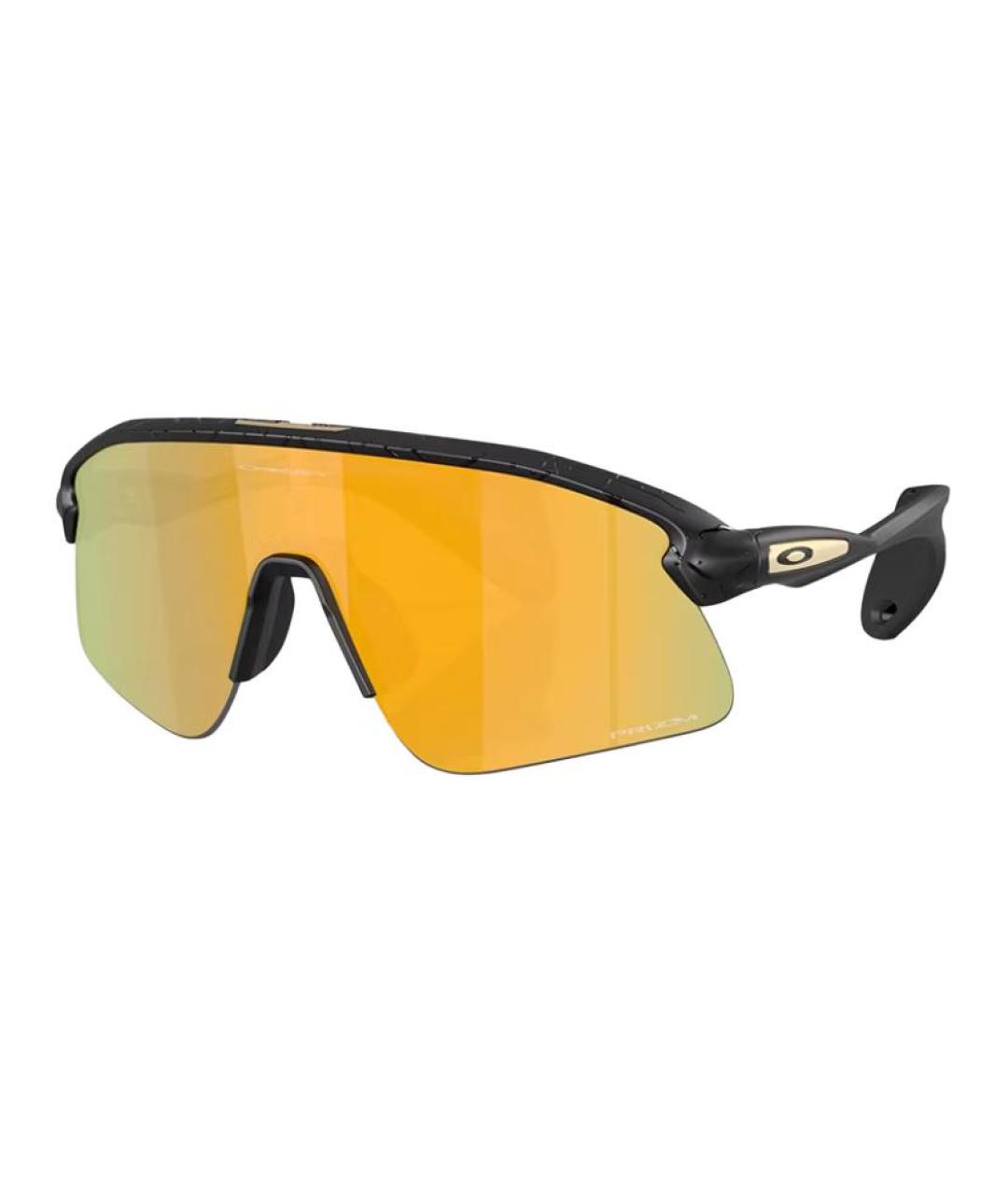 OAKLEY Черные пластиковые солнцезащитные очки, фото 1