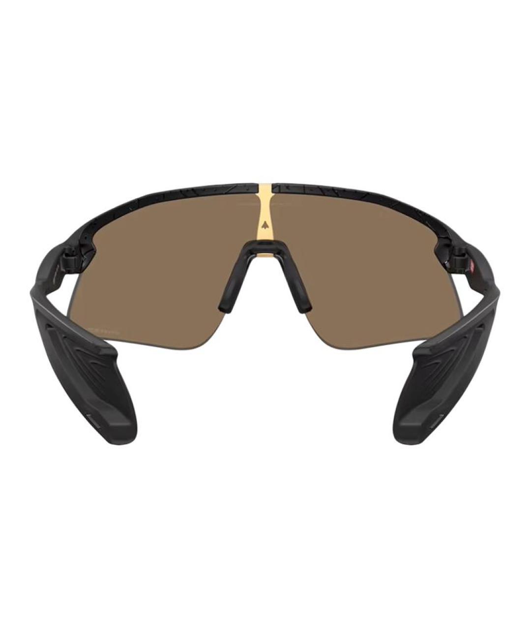 OAKLEY Черные пластиковые солнцезащитные очки, фото 4