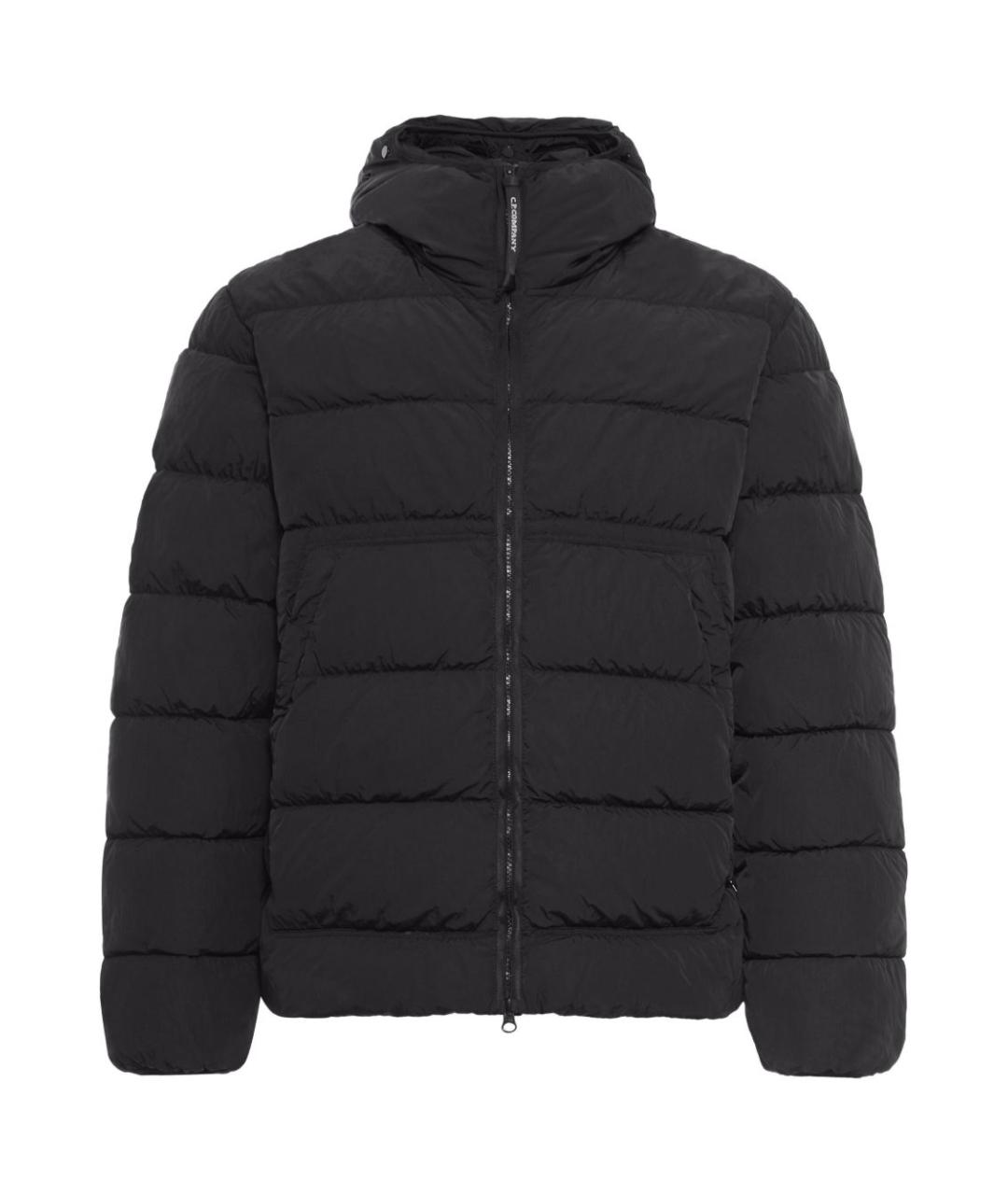 CP COMPANY Черный полиамидовый пуховик, фото 1