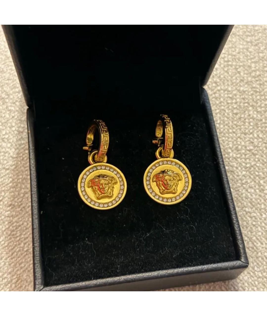 VERSACE Золотые серьги, фото 2