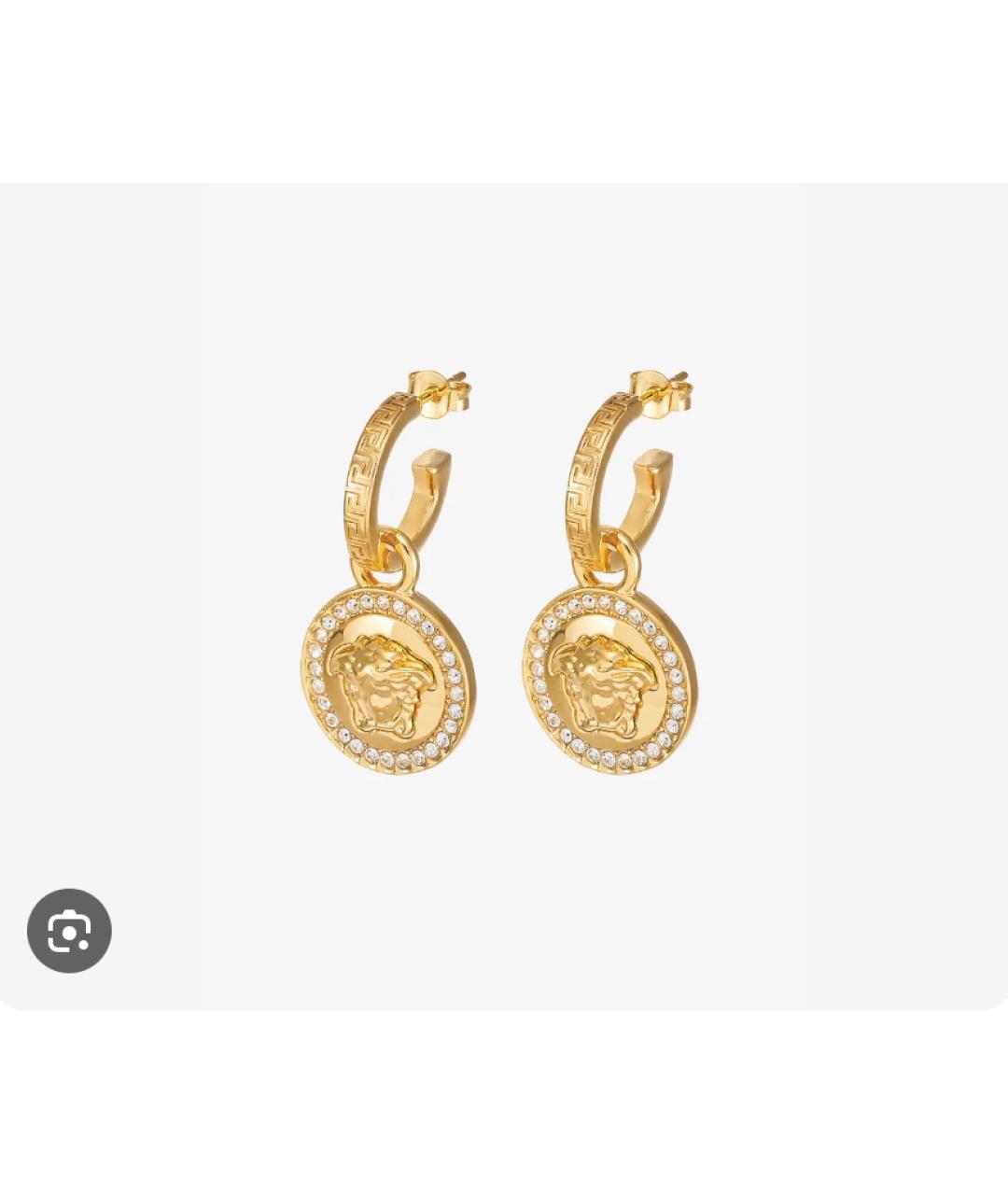 VERSACE Золотые серьги, фото 6