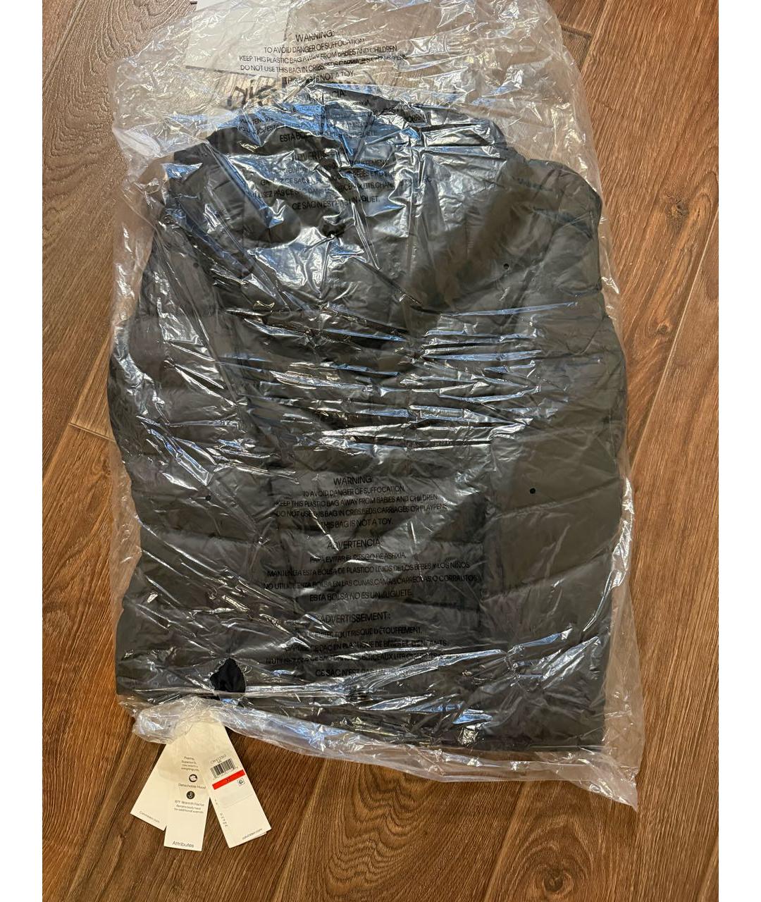 CALVIN KLEIN Черный пуховик, фото 8