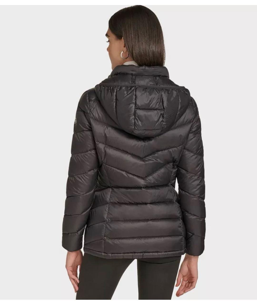 CALVIN KLEIN Черный пуховик, фото 2