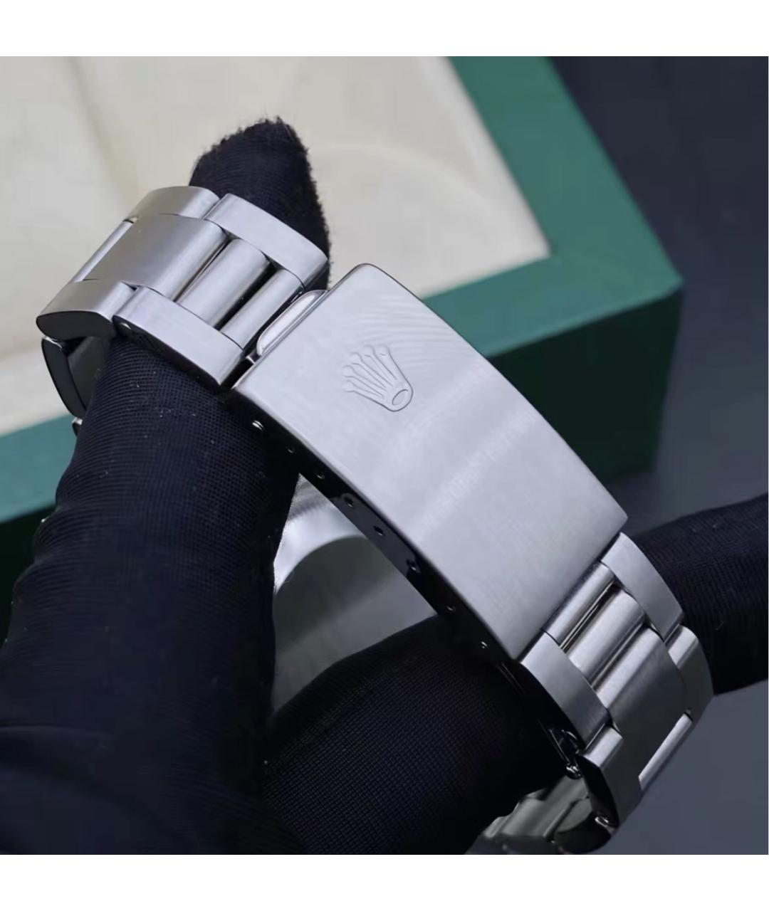 ROLEX Серебряные металлические часы, фото 6