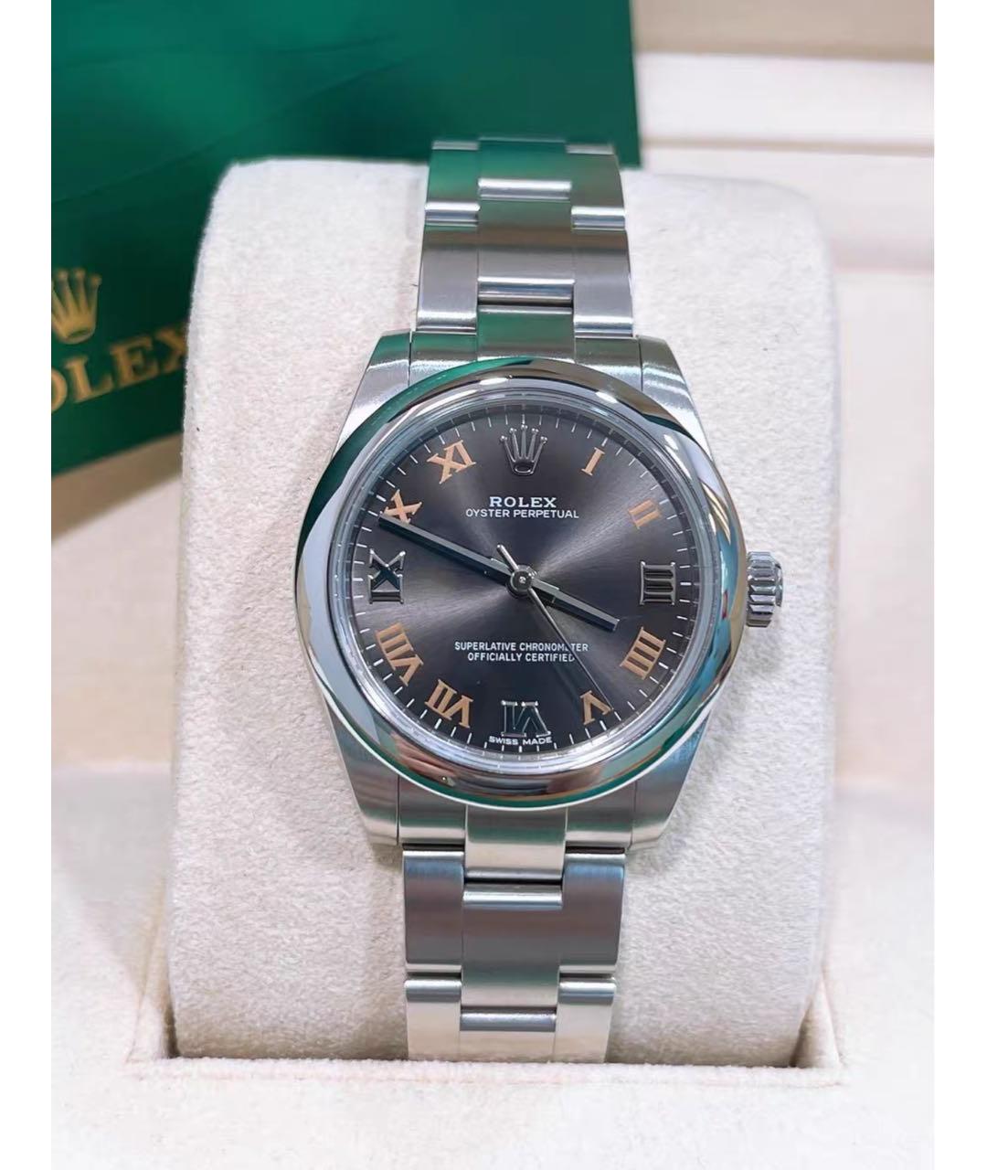 ROLEX Серебряные латунные часы, фото 2