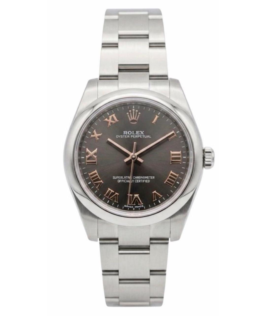 ROLEX Серебряные латунные часы, фото 1