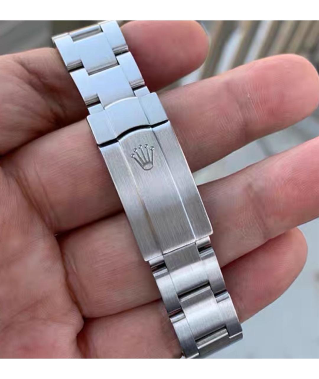 ROLEX Серебряные металлические часы, фото 6