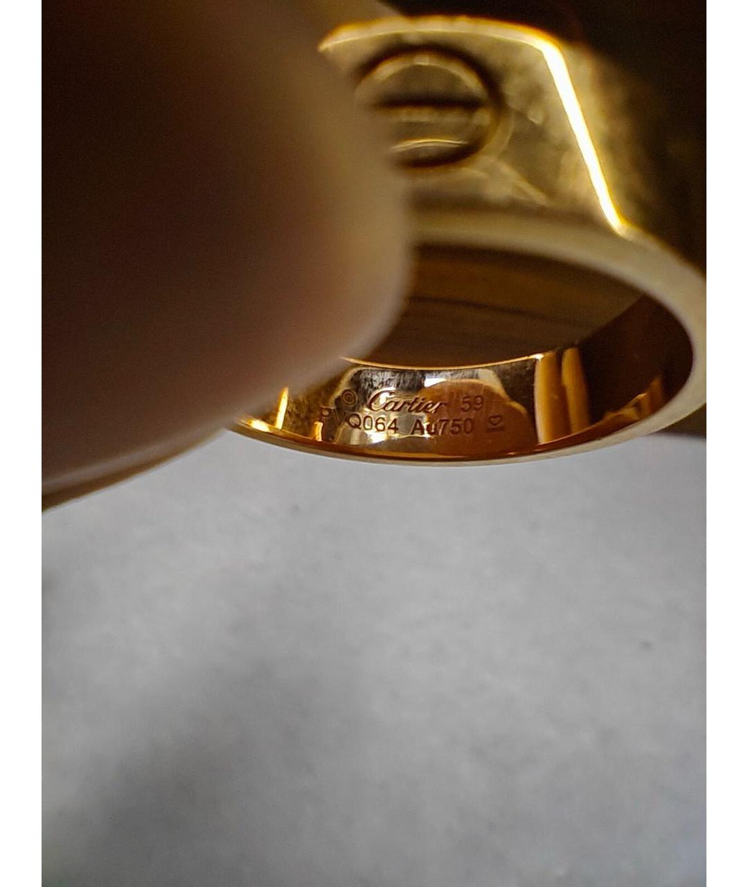 CARTIER Золотое кольцо из розового золота, фото 5