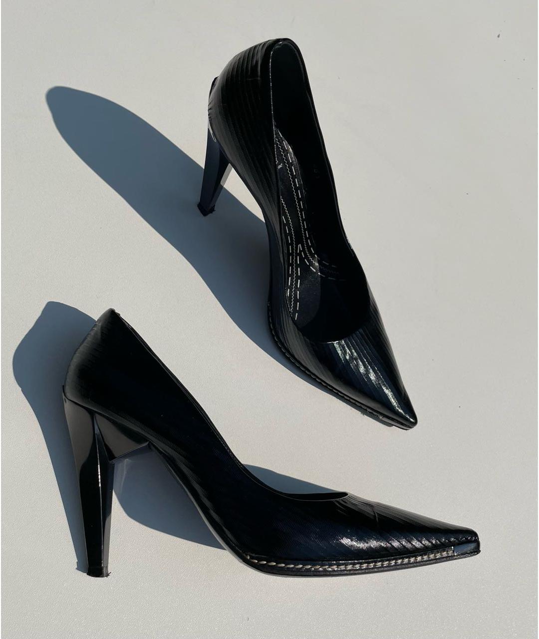 BALDININI Черные туфли из лакированной кожи, фото 9