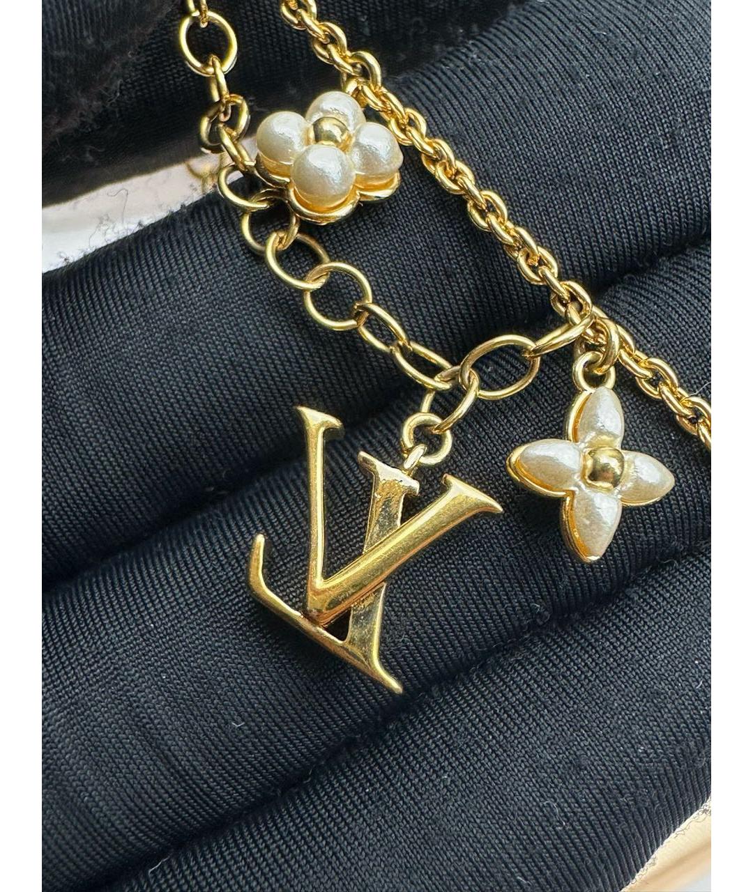 LOUIS VUITTON Золотой браслет, фото 4