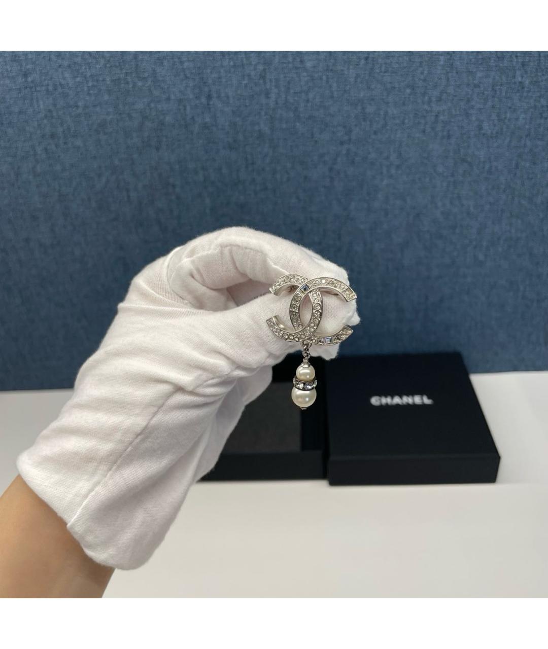 CHANEL Серебряная булавка / брошь, фото 4