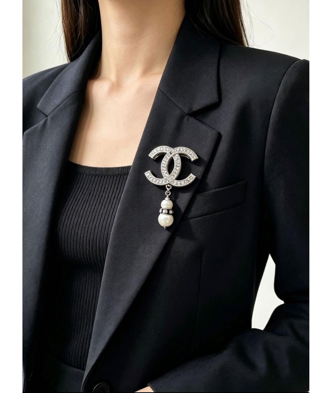 CHANEL Серебряная булавка / брошь, фото 7