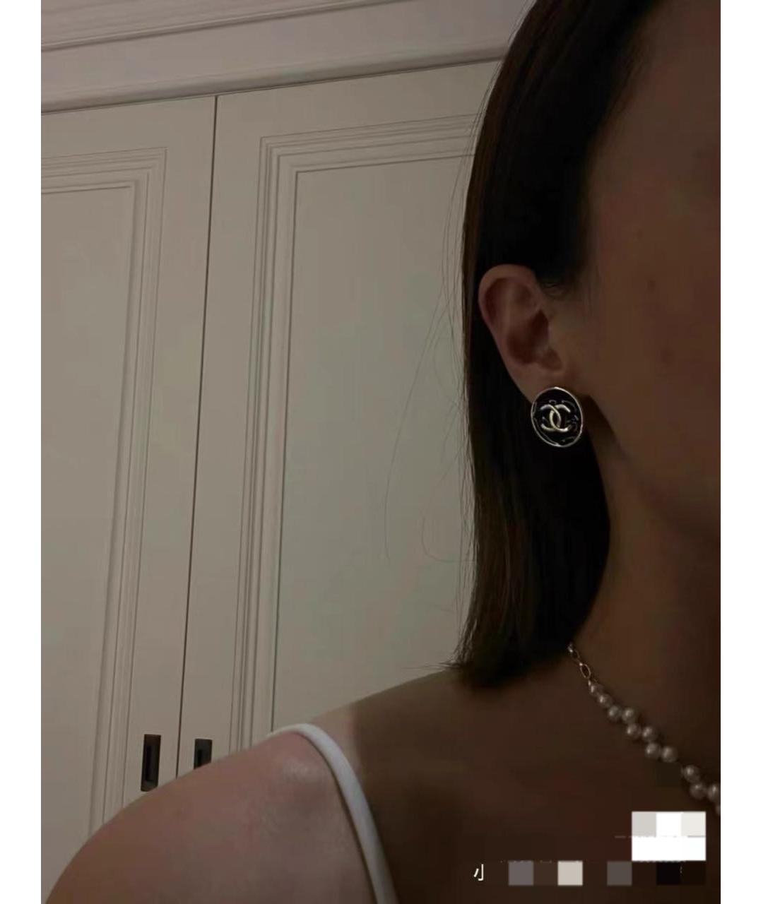 CHANEL Золотые серьги, фото 4
