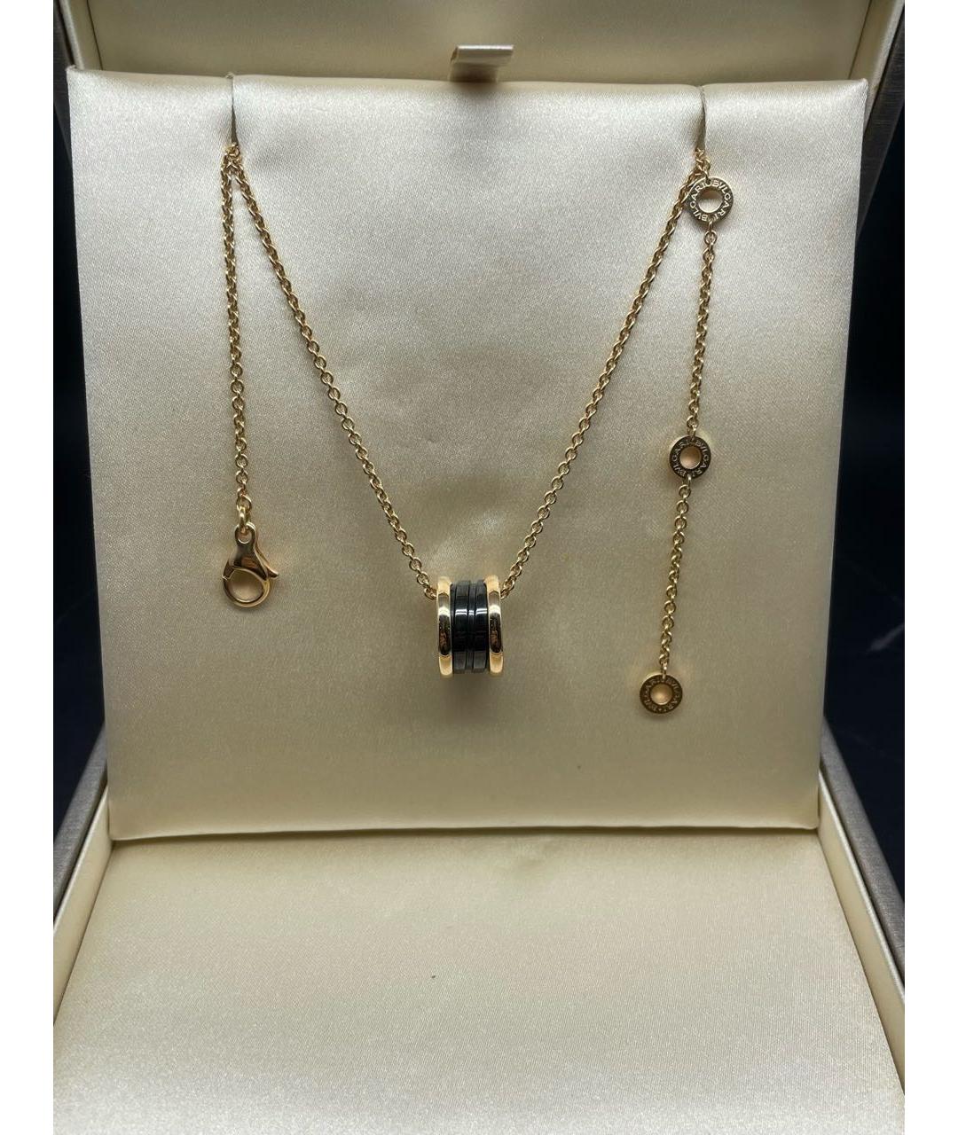 BVLGARI Золотое колье из розового золота, фото 3
