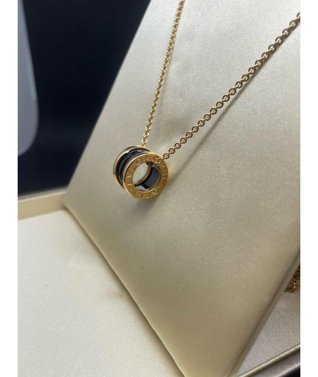 BVLGARI Золотое колье из розового золота, фото 2