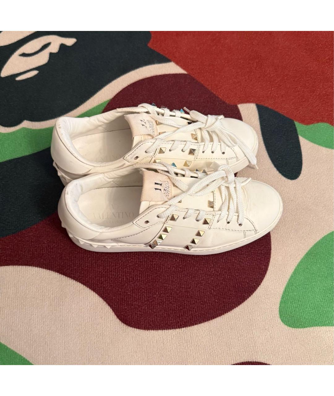 VALENTINO Белые кеды, фото 2
