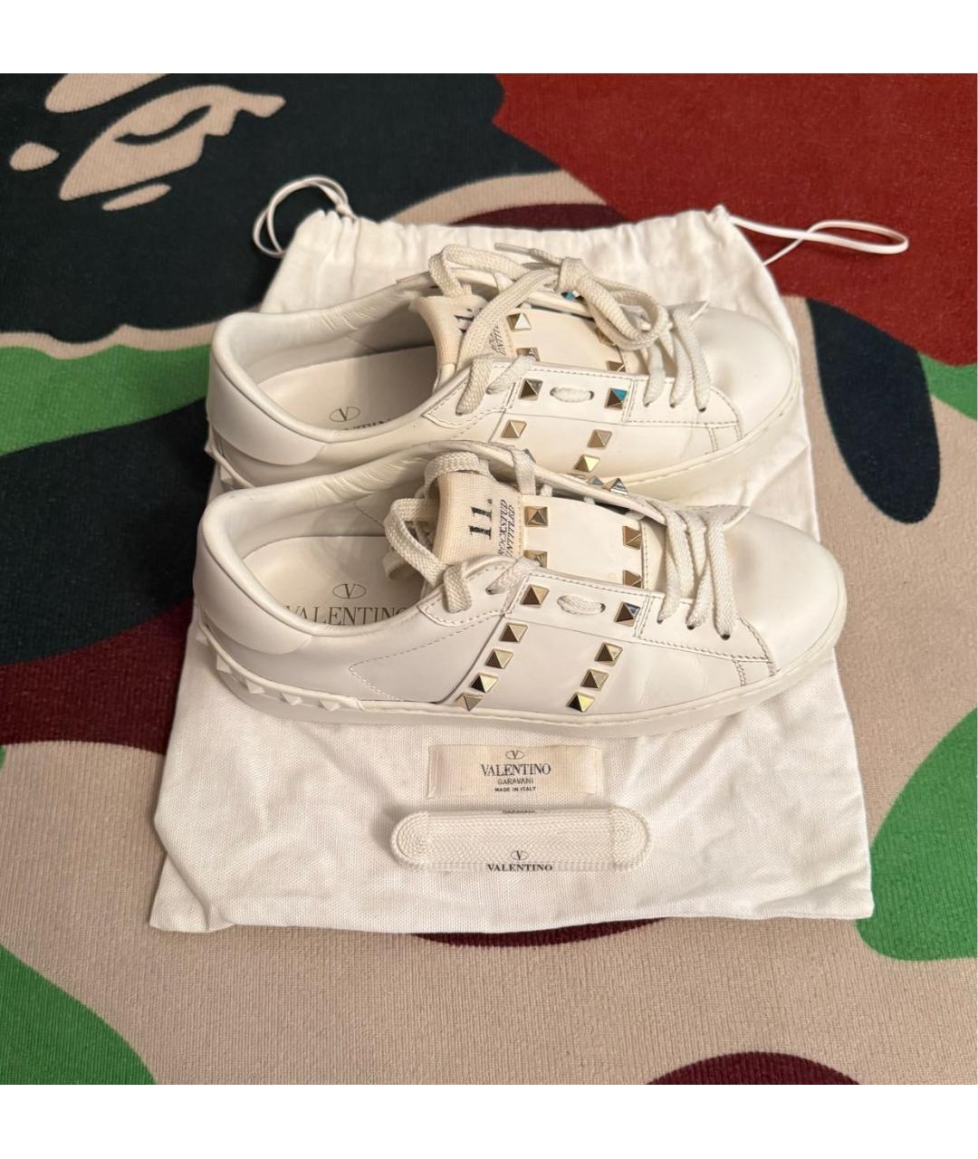 VALENTINO Белые кеды, фото 4