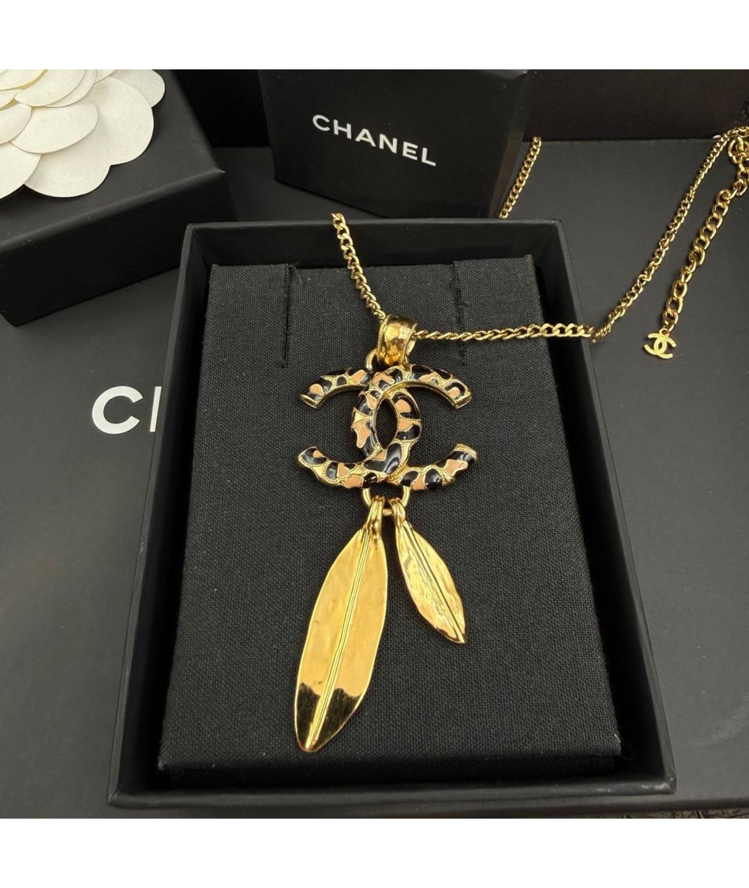 CHANEL Золотое колье, фото 2