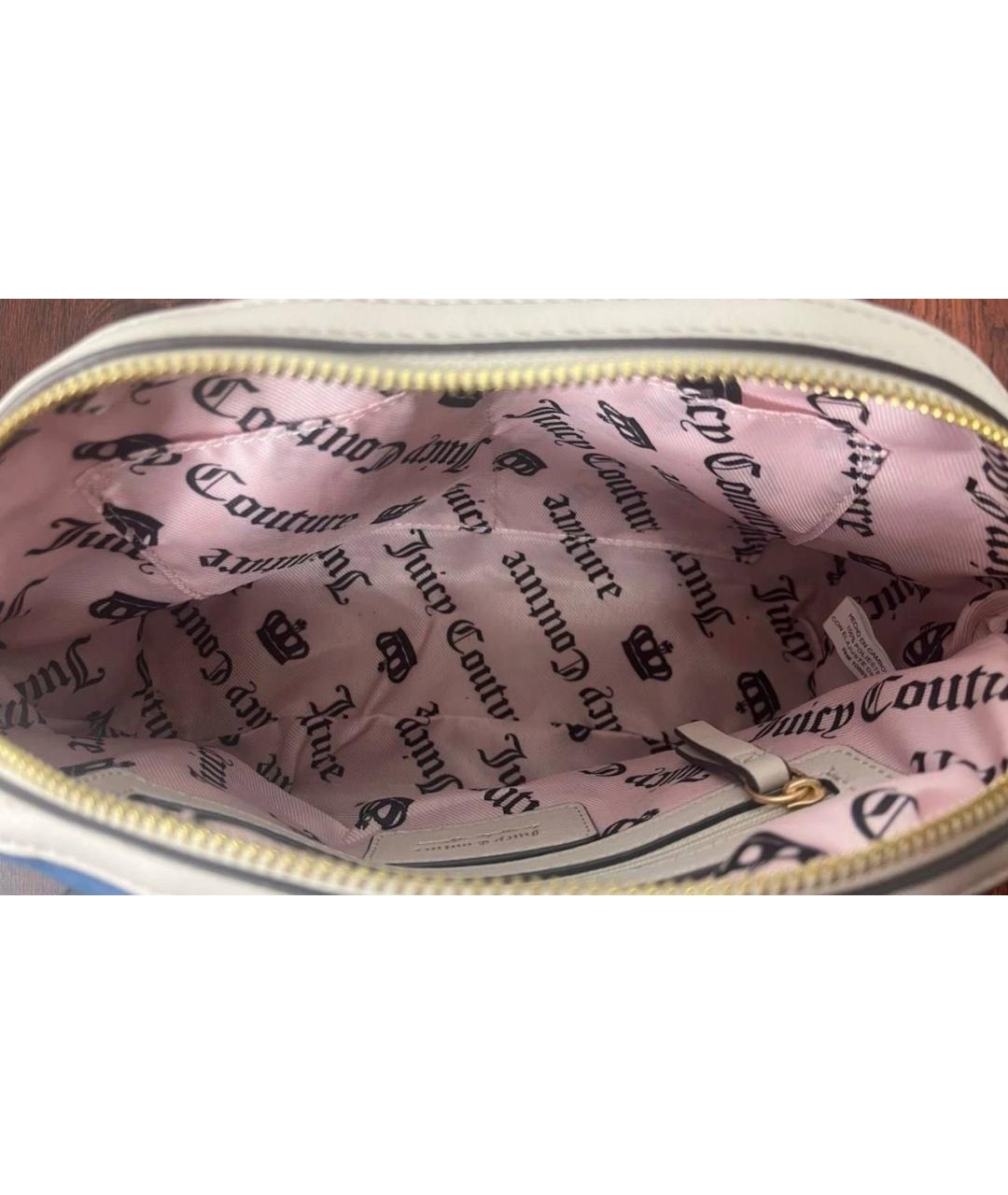JUICY COUTURE Синяя сумка через плечо, фото 4
