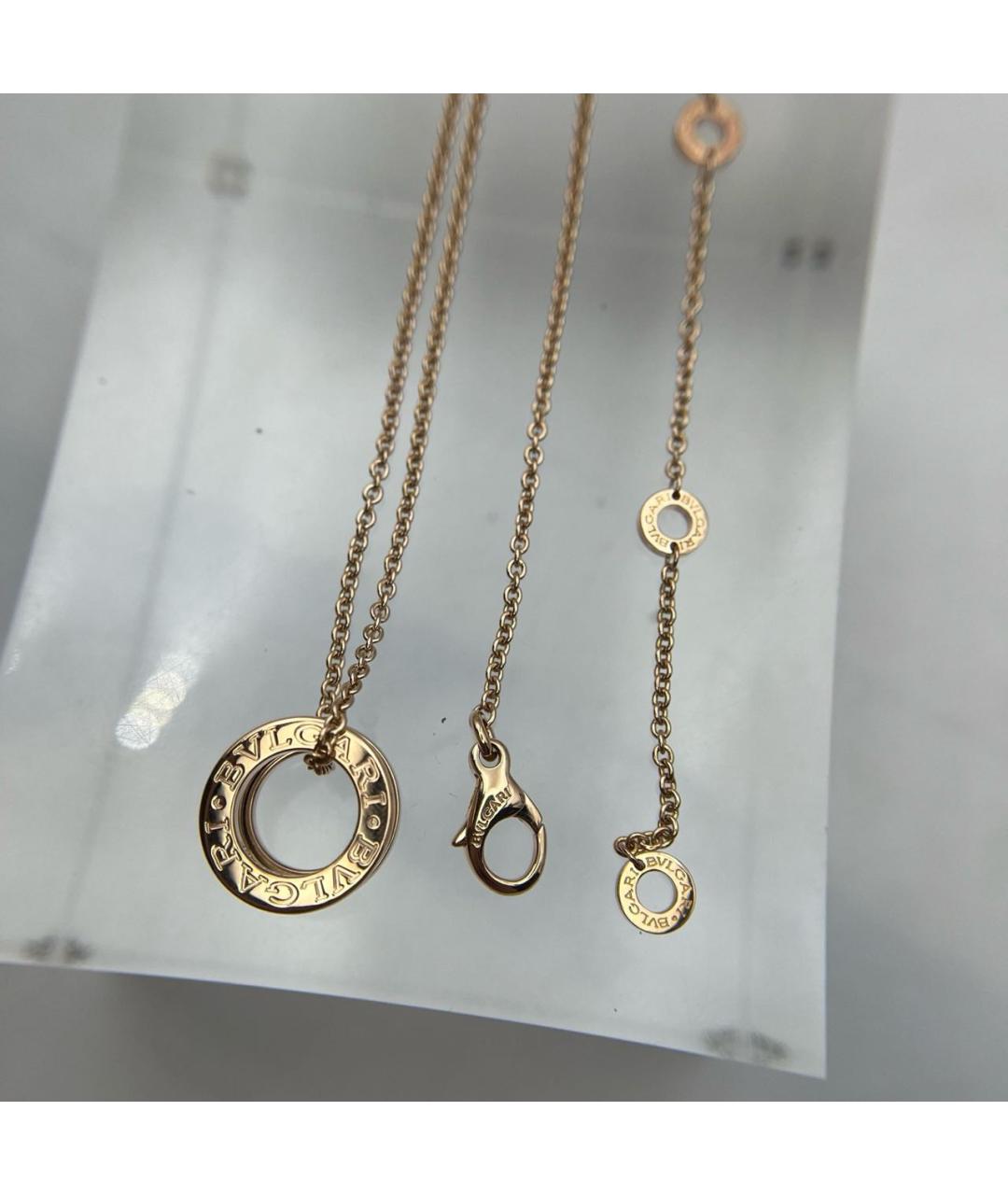 BVLGARI Золотое колье из розового золота, фото 3