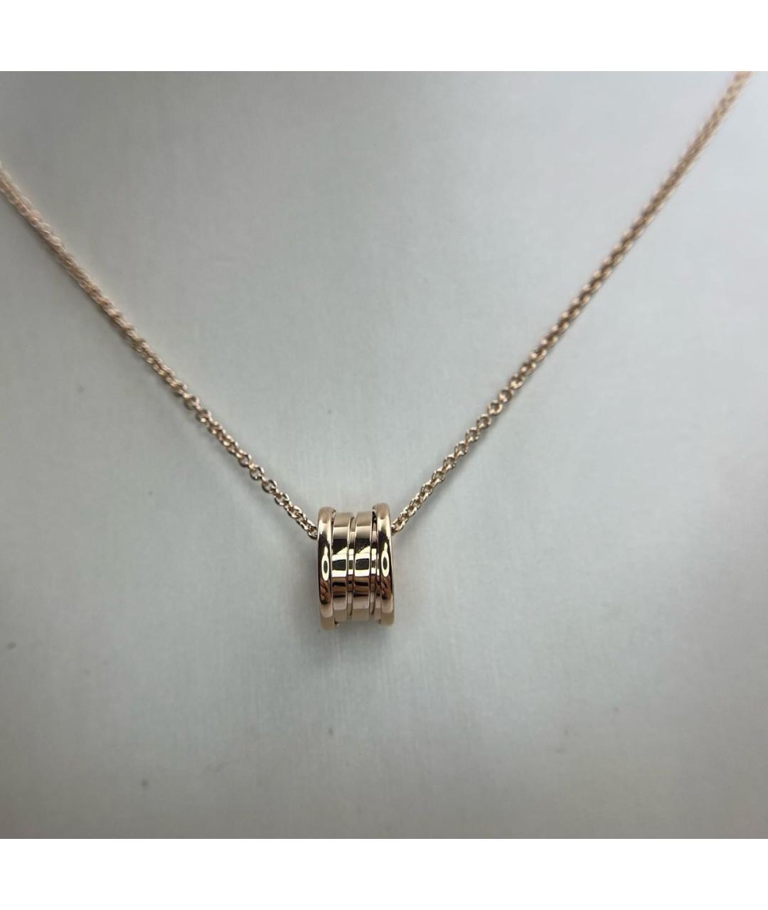 BVLGARI Золотое колье из розового золота, фото 9